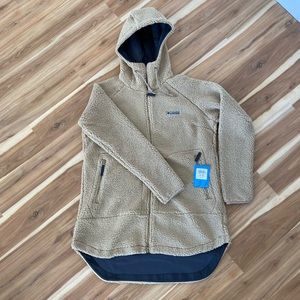NWT Ladies Columbia W CSC Hooded Sherpa Jacket - Size XL